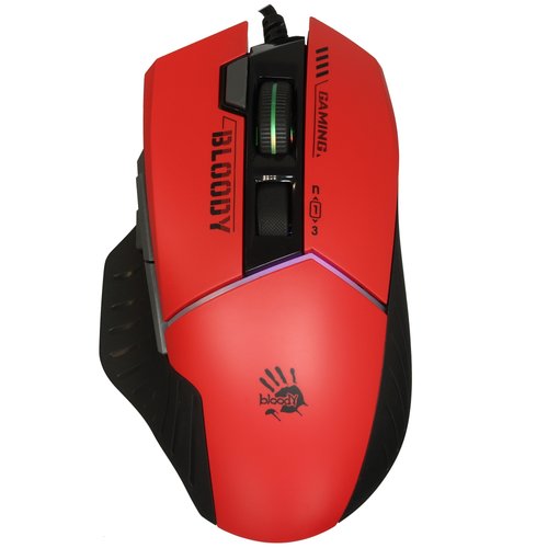 Мышь проводная A4Tech Bloody W95 Max Sports  красный