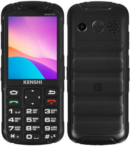 Купить Сотовый телефон KENSHI Senior 321 черный в интернет-магазине DNS ...