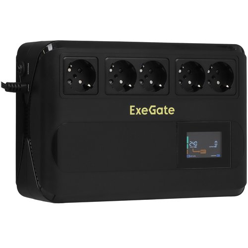 ИБП ExeGate NEO Smart BU-600.LCD.AVR.5SH