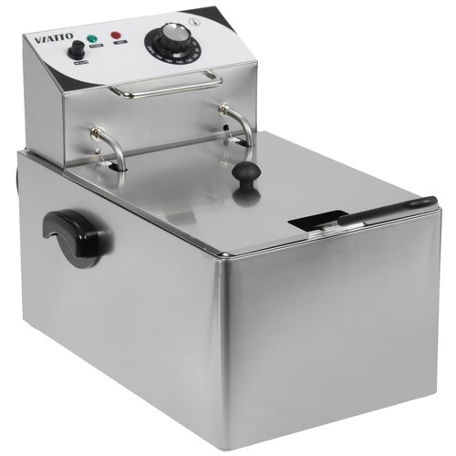 Фритюрница Viatto VA-EF081 серебристый