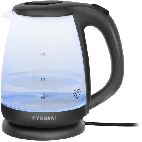 Электрочайник Hyundai HYK-G1003 черный
