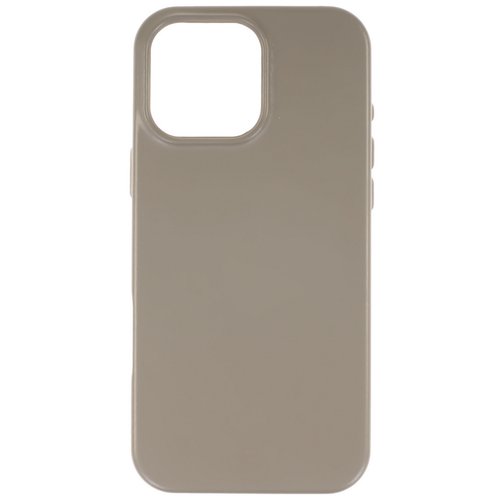 Накладка  uBear Capital Leather Case для Apple iPhone 16 Pro Max серый