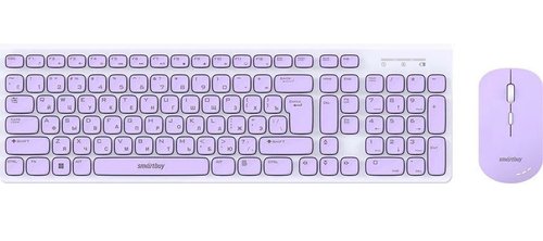 Клавиатура+мышь беспроводная   Smartbuy SBC-250288AG-WV белый