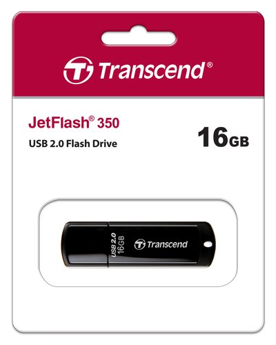 Память USB Flash 16 ГБ Transcend JetFlash 350 [TS16GJF350]