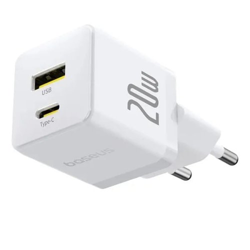 Charger Baseus Palm white