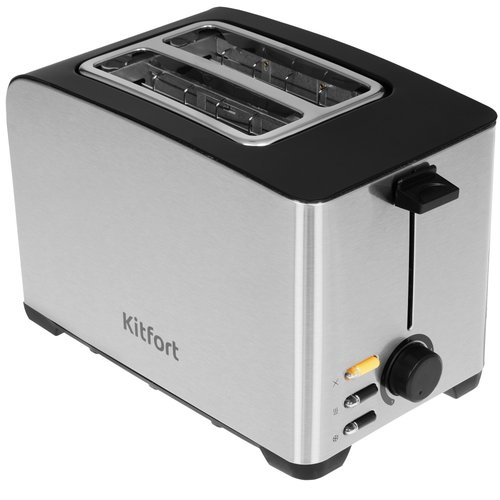 Тостер Kitfort КТ-6204 серебристый