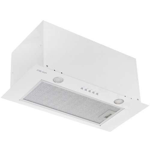 Вытяжка полновстраиваемая DEXP BH60-FN01Slim белый/белый