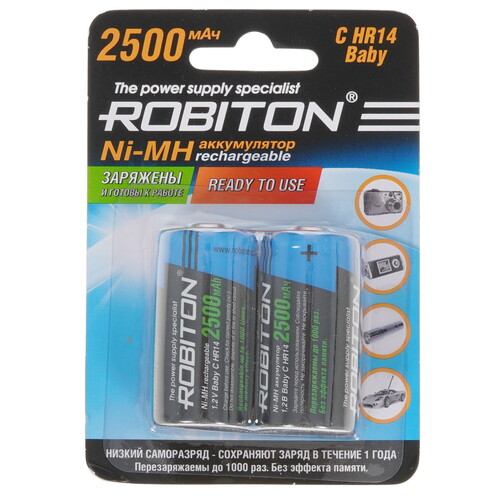 Аккумулятор robiton 2500mhaa