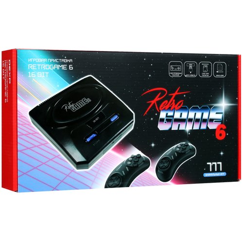 Ретро-консоль DEXP RetroGAME 6 + 777 игр