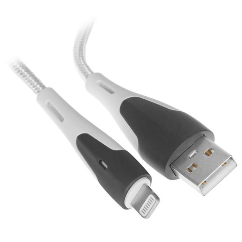 Кабель KEYRON Lightning 8-pin - USB Type-A белый