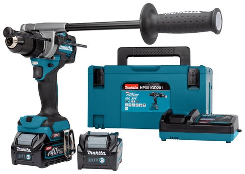 Дрель-шуруповерт Makita HP001GD201 XGT 40V