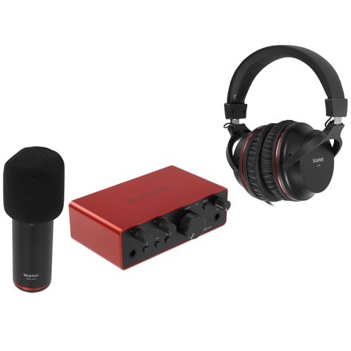 Комплект для звукозаписи Focusrite Scarlett Solo Studio G4