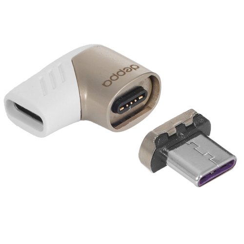 Купить Переходник Deppa USB Type-C - USB Type-C белый в интернет ...