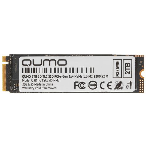 2000 ГБ M.2 NVMe накопитель QUMO Novation [Q3DT-2TSCSYD-NM2]