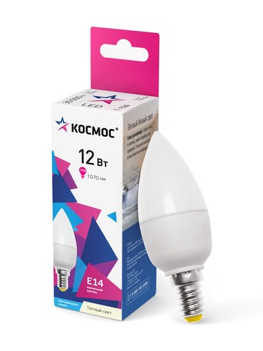 Лампа светодиодная Космос LkecLED12wCNE1430