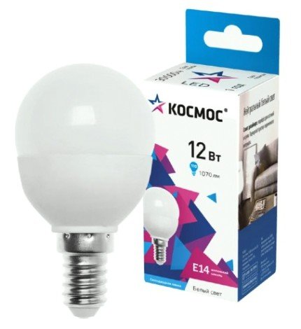 Комплект светодиодных ламп Космос LkecLED12WGL45E1445_4