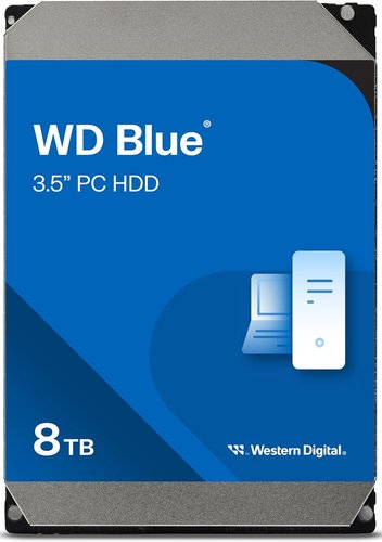 8 ТБ Жесткий диск WD Blue [WD80EAAZ]