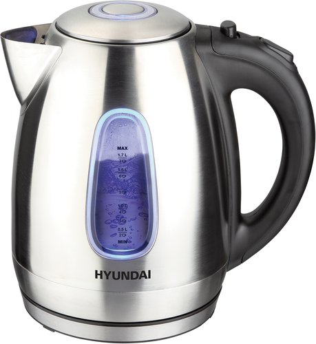 Электр чайнек Hyundai HYK-S2402 серебристый