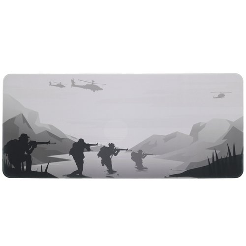 Mat Aceline Soldiers 01 Black&White (XL) multicolored
