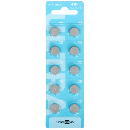 Batareyka FinePower Ultra V.2 LR44 (AG13/G13/LR1154/357A/A76)