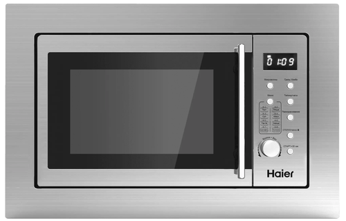 Встраиваемая микроволновая печь Haier HMX-BDG259LX серебристый