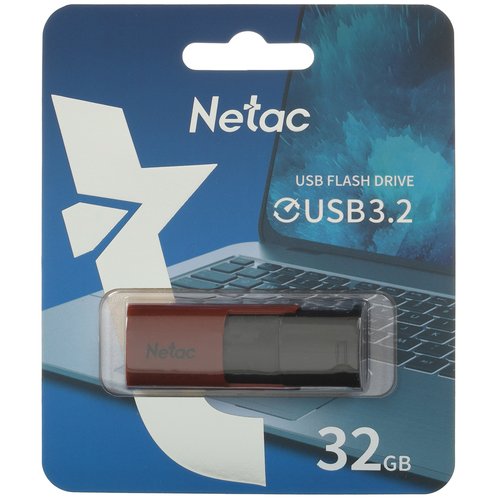USB Flash xotirasi 32 GB Netac U182 [NT03U182N-032G-32RE]
