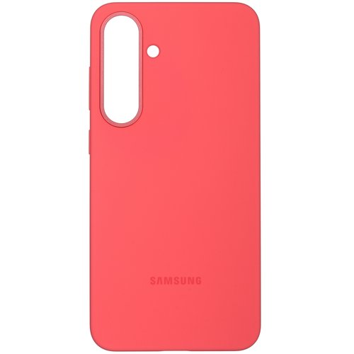 Накладка  Samsung Silicone Case для Samsung Galaxy S25+ красный