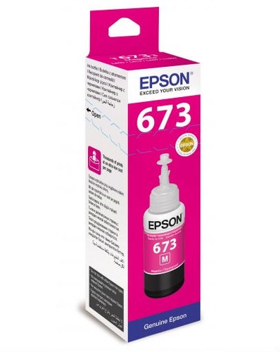 Ink water-soluble Epson T6733 purple