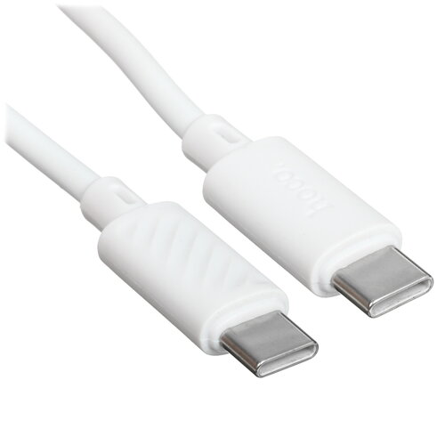 Кабель Hoco USB Type-C - USB Type-C белый 1 м