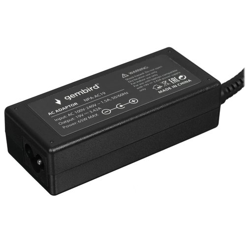 Адаптер питания сетевой Gembird NPA-AC19