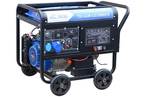 Электрогенератор   бензиновый ТСС GGW 5.0/200ED-R
