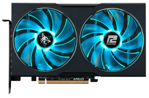 Видеокарта PowerColor AMD Radeon RX 7600 Hellhound [RX7600 8G-L/OC]