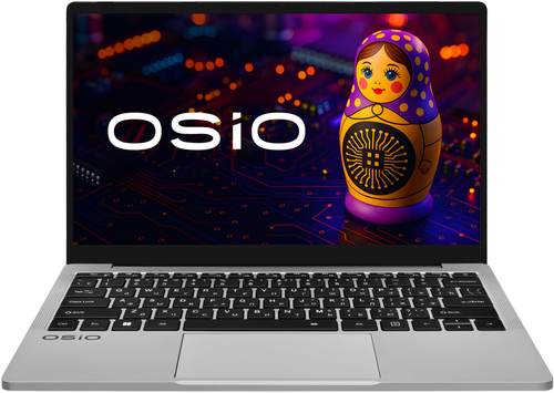14" Ноутбук OSiO FocusLine F140i-017 серый