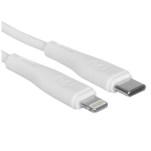 Кабель GAL Lightning 8-pin - USB Type-C белый 1.2 м