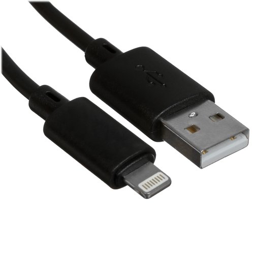 Кабель Hoco Lightning 8-pin - USB Type-A черный 1 м