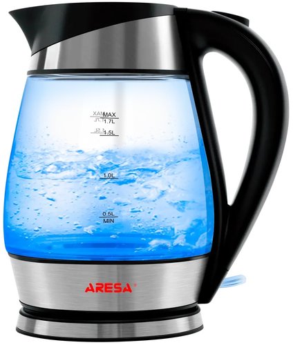 Электрочайник Aresa AR-3441 серебристый