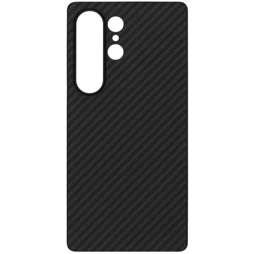 Накладка  uBear Supreme Case для Samsung Galaxy S25 Ultra черный/серый