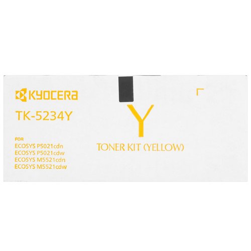 Картридж лазерный Kyocera TK-5234Y желтый