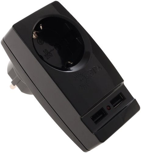 Адаптер питания ЭРА SP-1e-USB-B черный