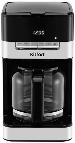 Кофеварка капельная Kitfort КТ-7203 черный