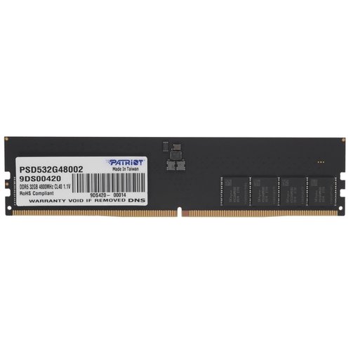 Оперативная память Patriot Signature Line [PSD532G48002] 32 ГБ