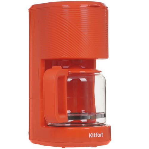 Кофеварка капельная Kitfort КТ-7652 красный