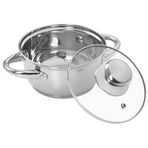 Кастрюля Appetite Greta 1 л 14 см серый