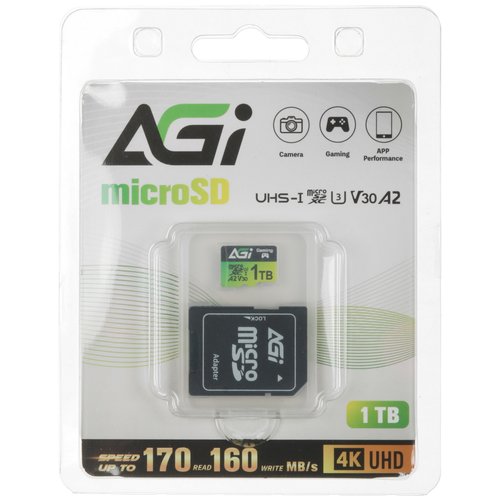 Карта памяти AGI TF138 microSDXC 1024 ГБ [AGI1T0GGSTF138]