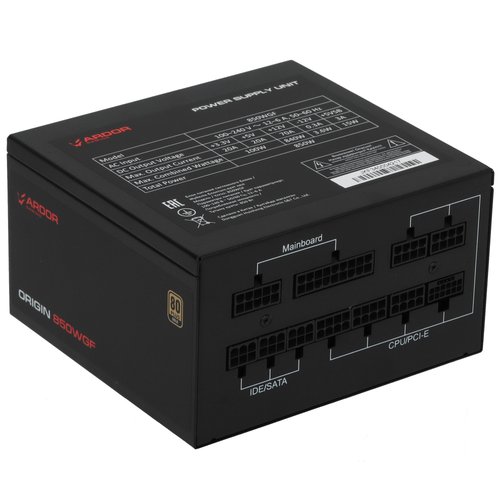 Power supply ARDOR GAMING ORIGIN 850WGF  black