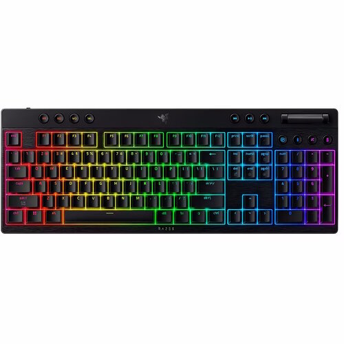 Клавиатура  проводная + беспроводная Razer BlackWidow V4 Low-Profile HyperSpeed
