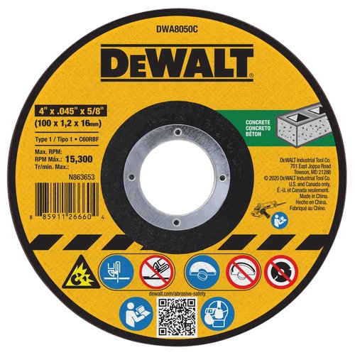 Диск отрезной DeWalt DWA8050C