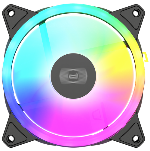 Вентилятор PCCooler F3 T120 ARGB [F3-T120BKAM1-GL] черный