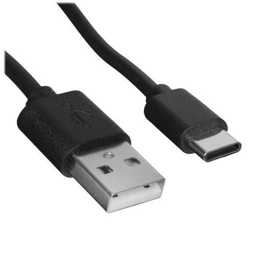 Кабель Aceline USB Type-C - USB Type-A черный 2 м