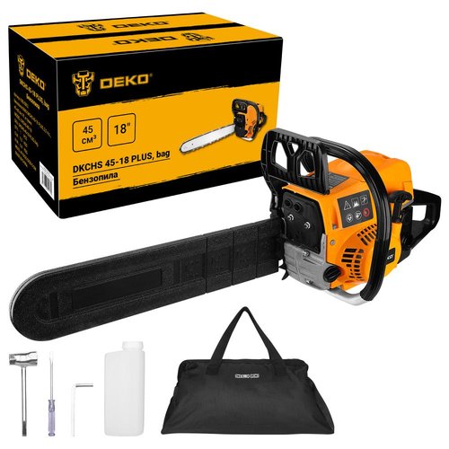 Chainsaw DEKO DKCHS 45-18 PLUS , Guide Bar - 45 cm(18")